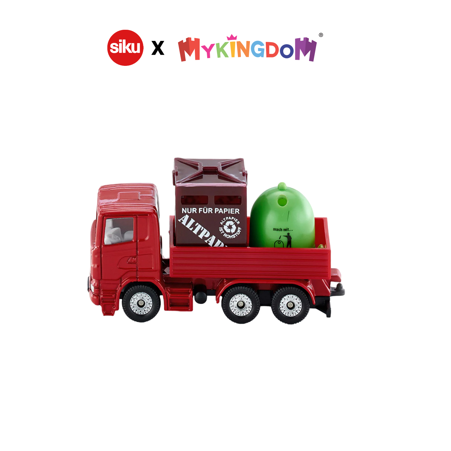 Đồ chơi mô hình xe BLISTER 08 - Xe chở rác tái chế 0828
