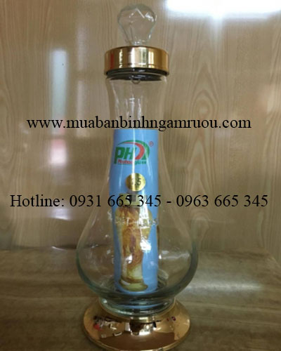 Combo 2 Bình Ngâm sâm Thủy Tinh Cao Cấp 1.5 Lít - Hũ Ngâm Sâm 1.5 Lít