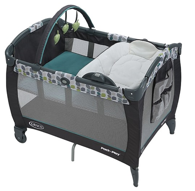Giường cũi trẻ em Graco PNP REV Napper Boden 9D30BODHK