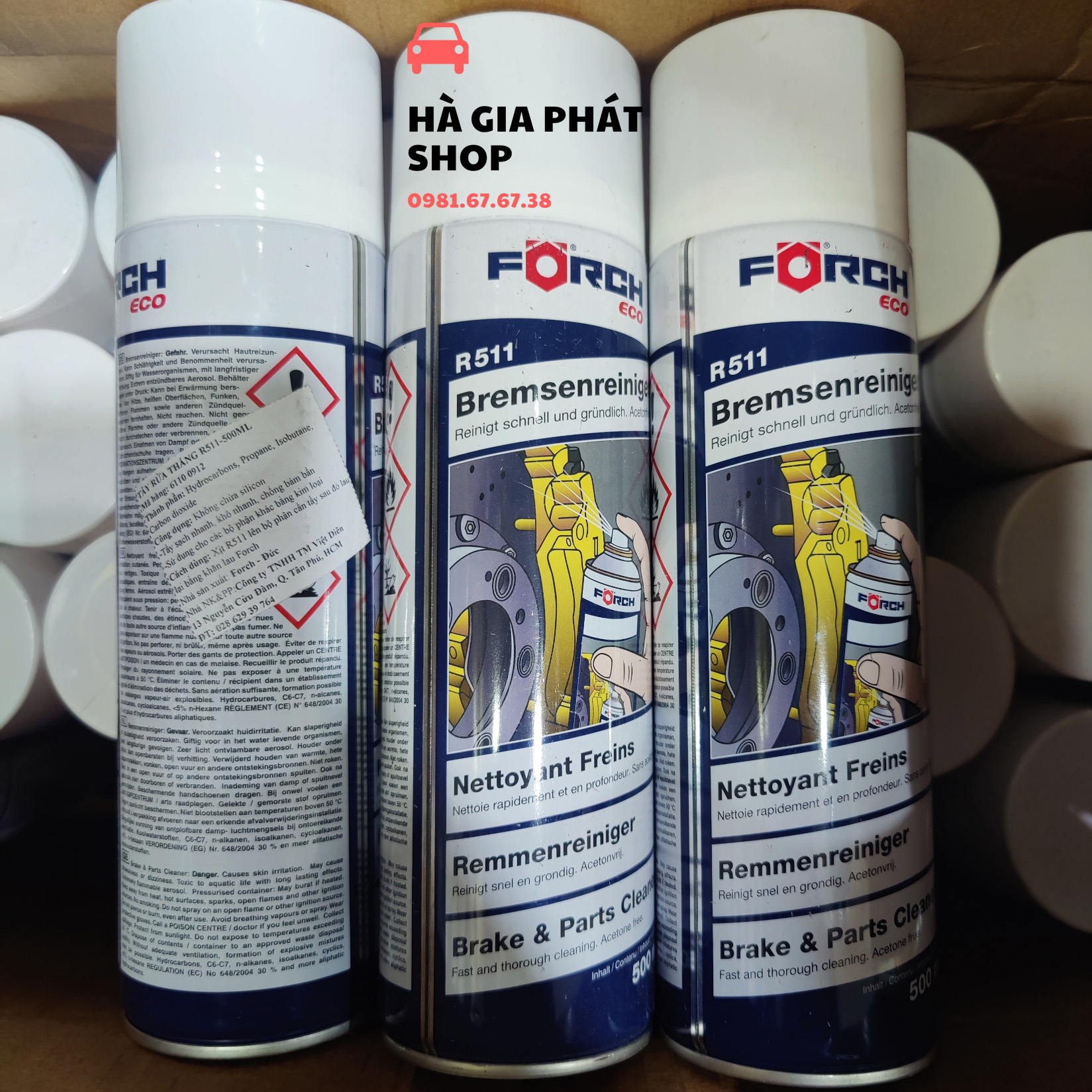 Xịt Vệ sinh Bố Thắng Forch 500ml