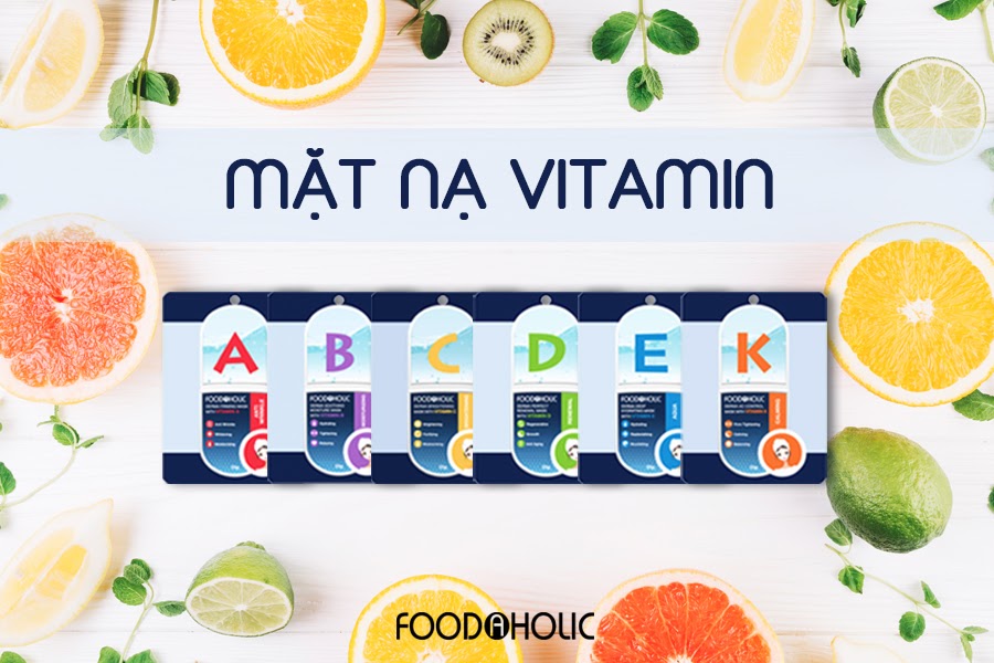 Mặt nạ giấy Foodaholic Vitamin
