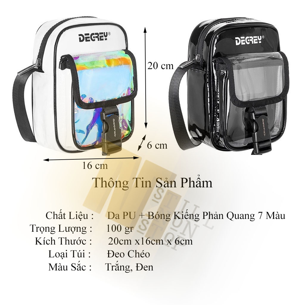 [HCM]Túi đeo chéo Degrey (Chuần cao cấp 1-1)