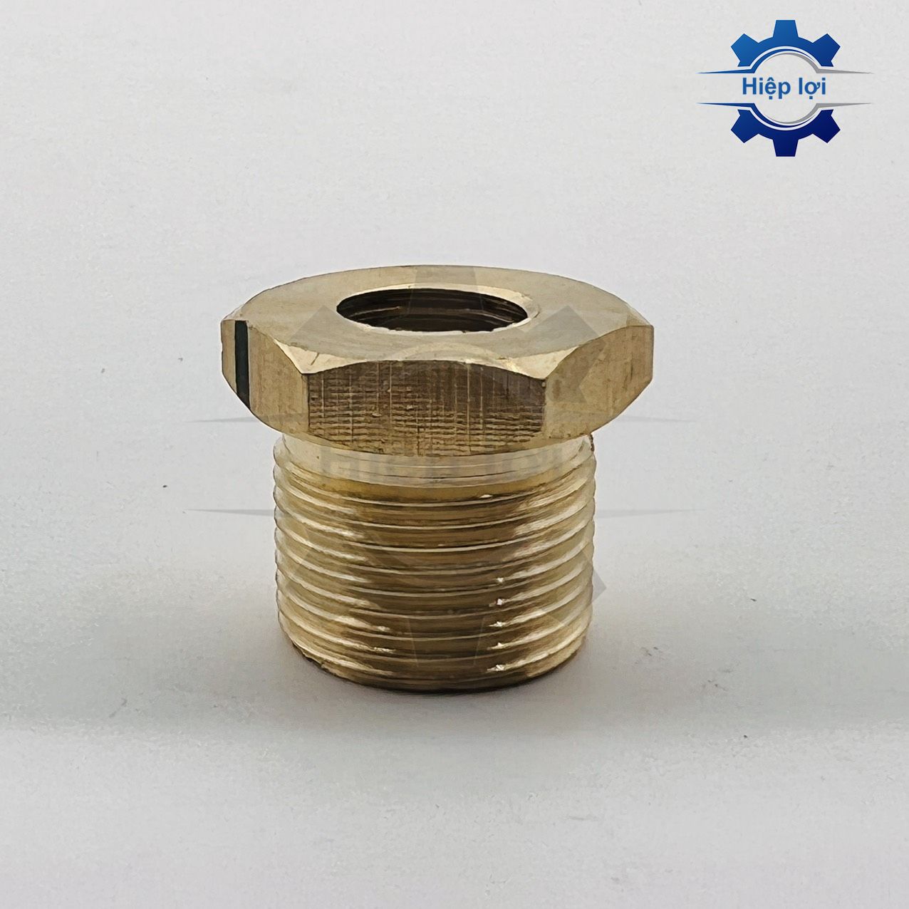 Nối ren đồng 22 cà rá thau – nối chắc chắn, chịu áp cao, dùng phổ biến cho hệ thống nước khí dầu