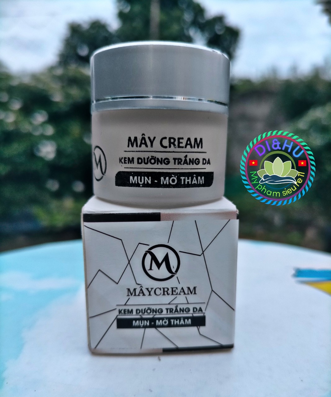 KEM FACE TRẮNG DA MÂY CREAM  (nắp bạc)
