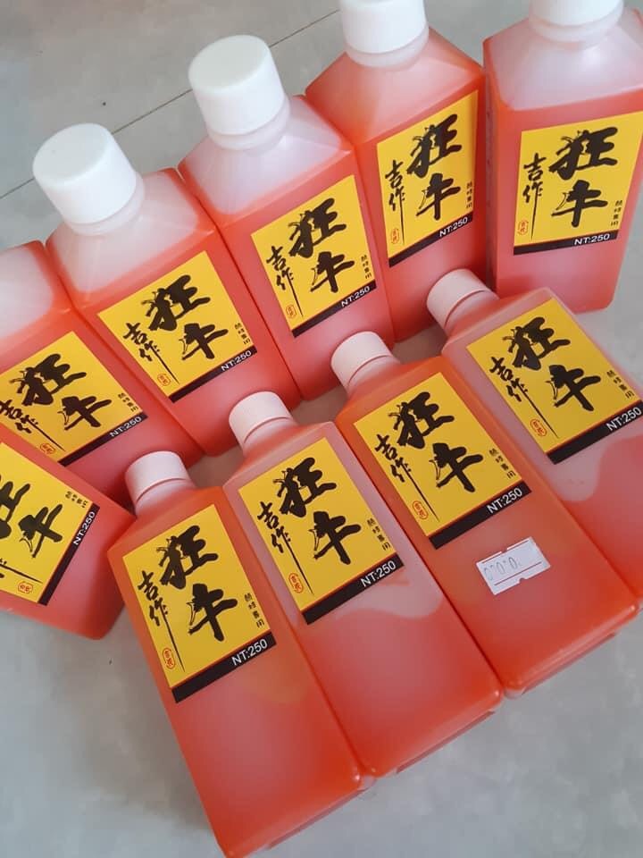 Mồi nước tinh mùi câu cá Trâu Điên