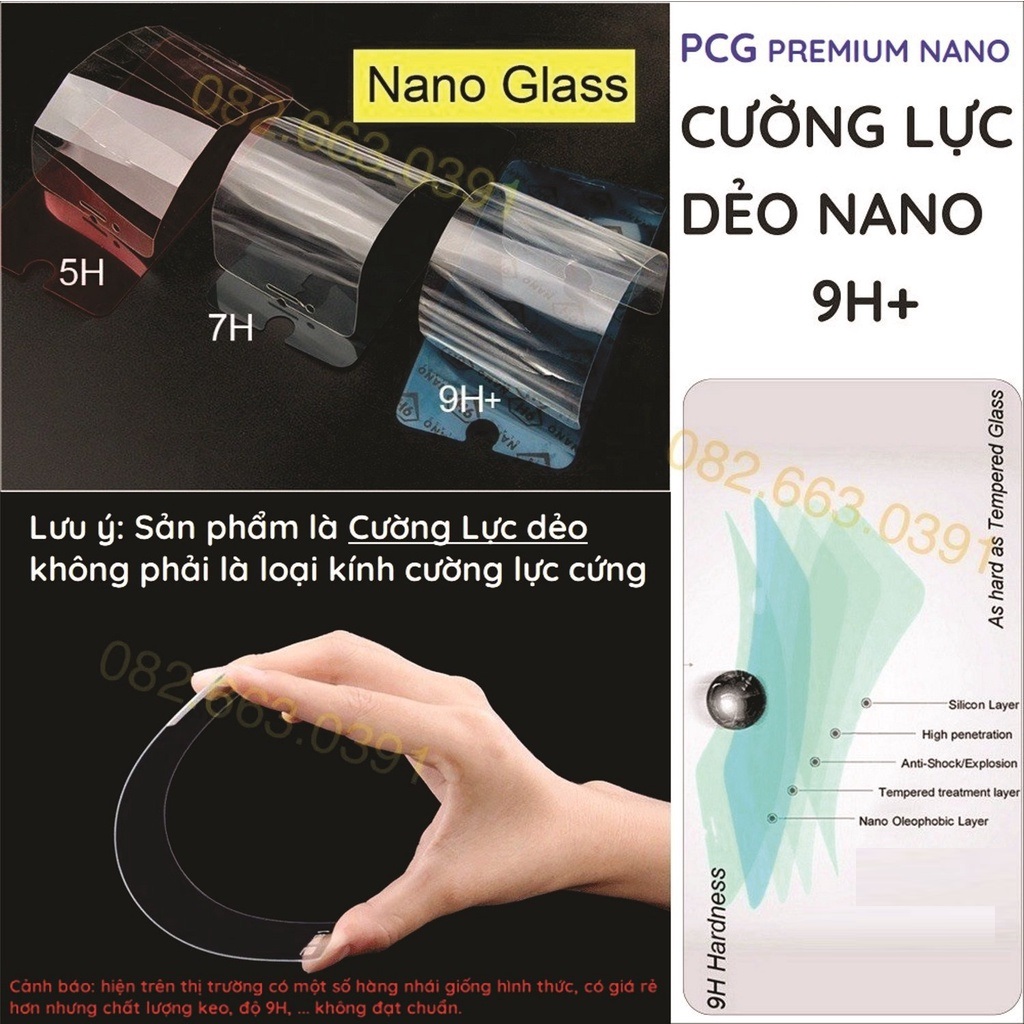 Dán cường lực Vsmart Active 1 nano dẻo siêu bền