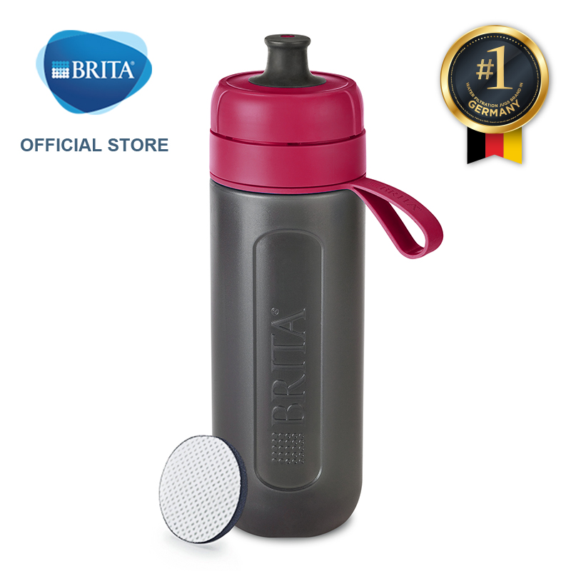 BÁO GIÁ Lọc Nước Brita | Shopee Lazada Sendo Tiki mới nhất 74 Bình lọc nước BRITA Active Pink 600ml (có sẵn 1 đĩa lọc Microdisc) - Thương hiệu đến từ Đức