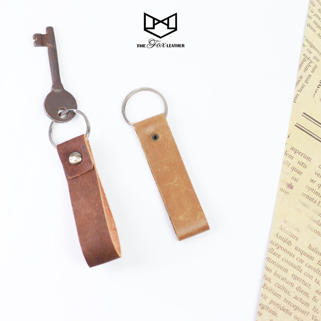 [HCM]Móc khóa da bò thật cao cấp
