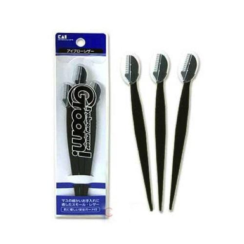 Combo 02 Set dao cạo lông mày KAI Eyebrow razor - Nhật Bản (3 chiêc / set)