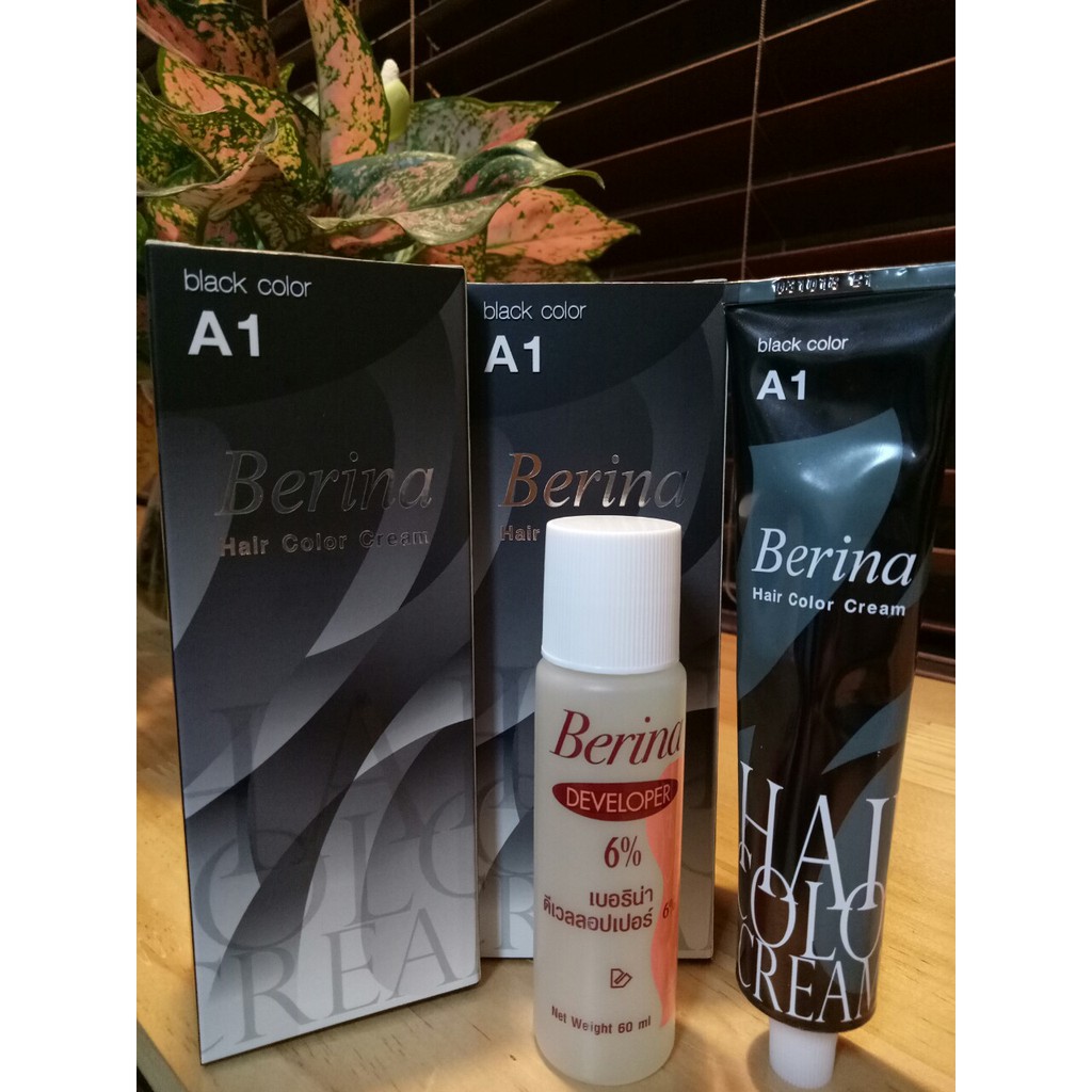 Thuốc nhuộm tóc Berina A1,A2 Thái Lan
