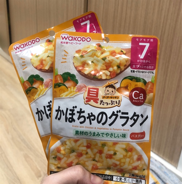 Mì Wakodo 80g cho bé 7m+