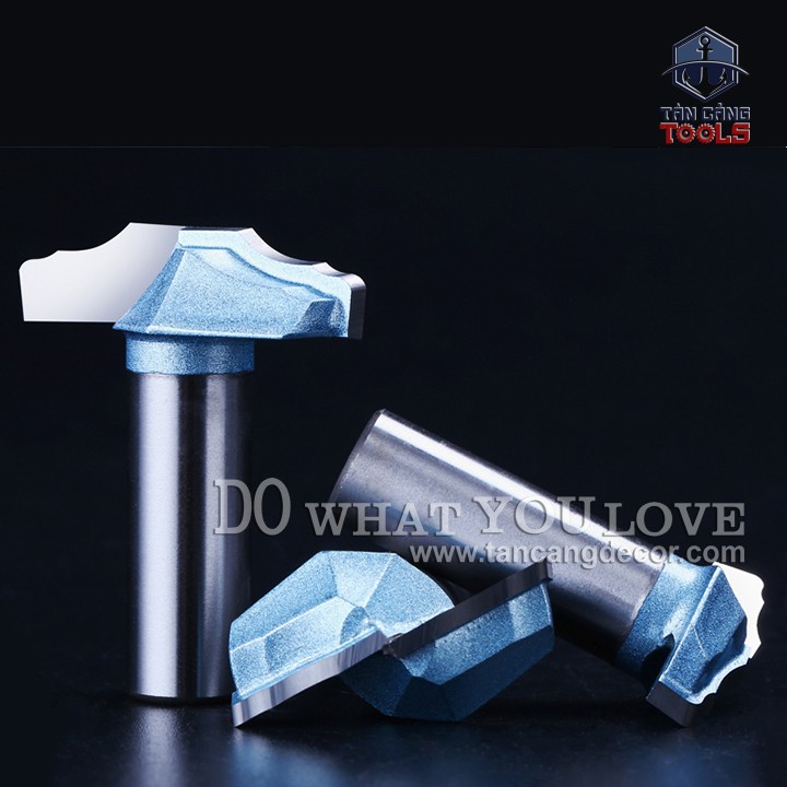 Mũi Router Đánh Pano Tủ Tideway 40 mm Cốt 12.7 mm