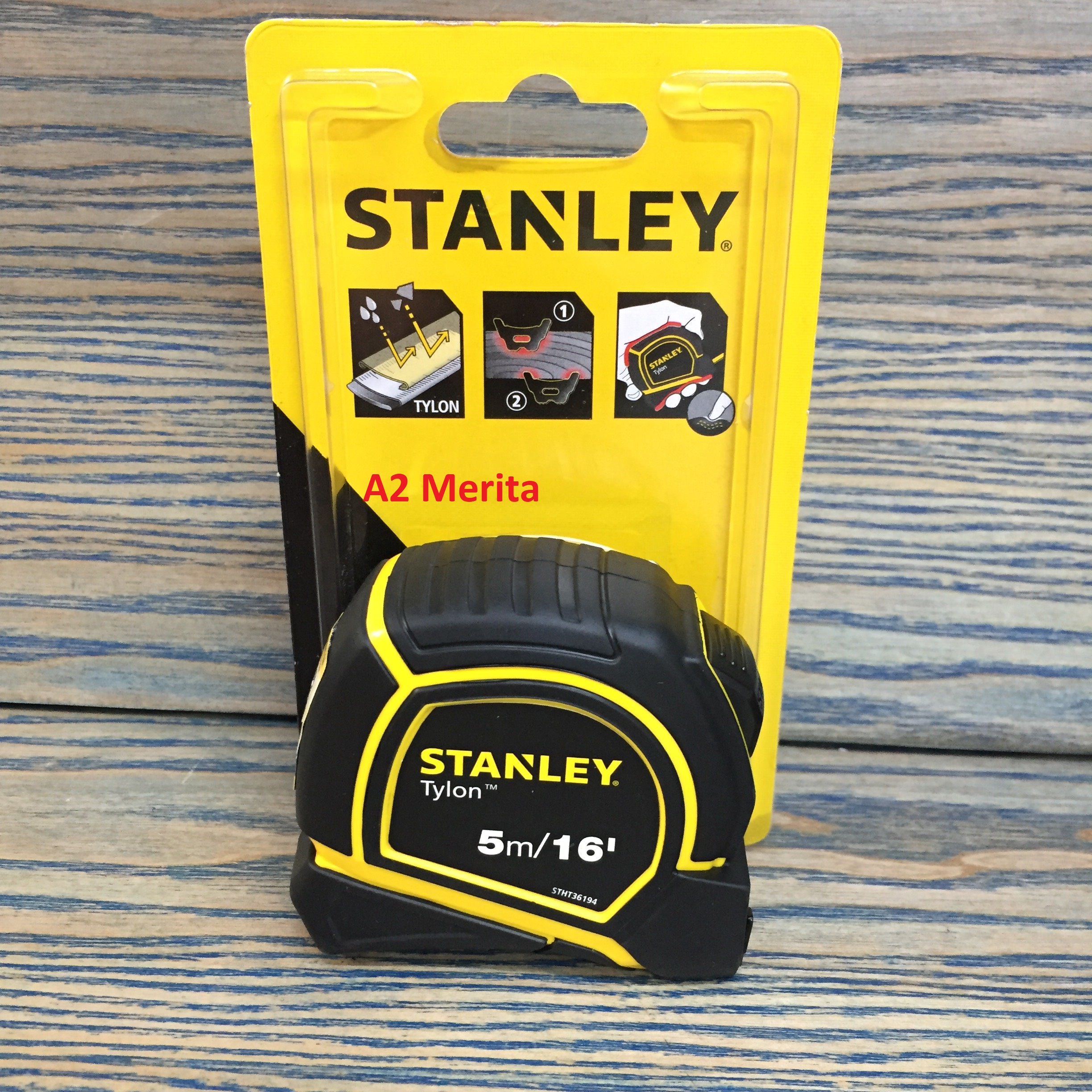 Thước cuộn Tylon 5M/16mm Stanley STHT36194