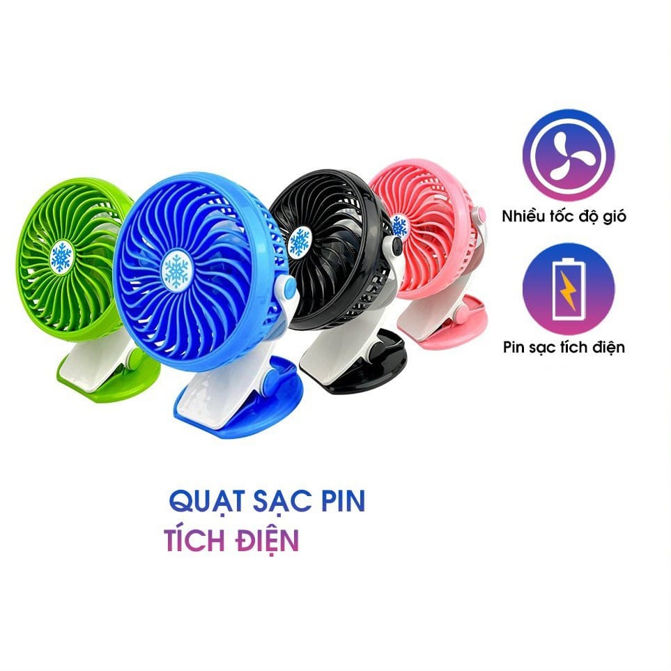 Clip-on rechargeable desktop fan - UC-7AF9-11
