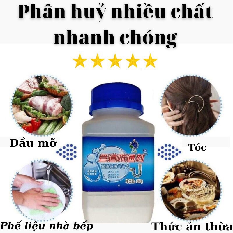 BỘT THÔNG CỐNG; THÔNG TẮC BỒN CẦU ;BỒN RỬA BÁT