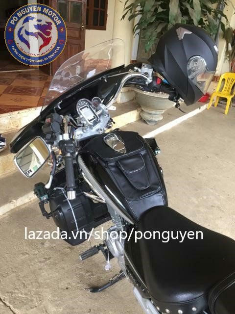 [HCM]Túi treo bình xăng P1 (Loại Da Tốt)