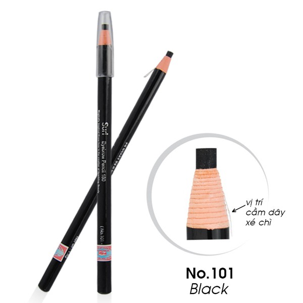 Chì Mày Dạng Xé Tiện Lợi, Màu Mắc Trẻ Trung Eyebrow Pencil Make Up Eye Brow Enhancers Pen Comestic Waterproof Stereo Types Permanent Make Up Tatoo Art Tool (100% From Korea)