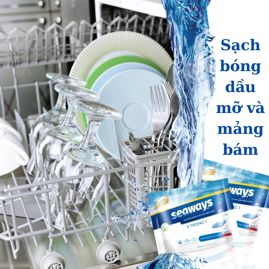 Bộ Sản Phẩm Seaways Dành Cho Mọi Loại Máy Rửa Chén Bát