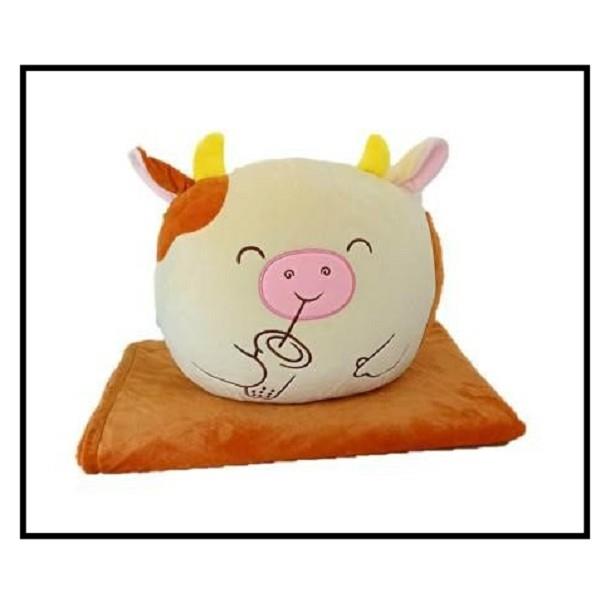 [MKB Gift] Set Chăn Gối Bò Cho Bé