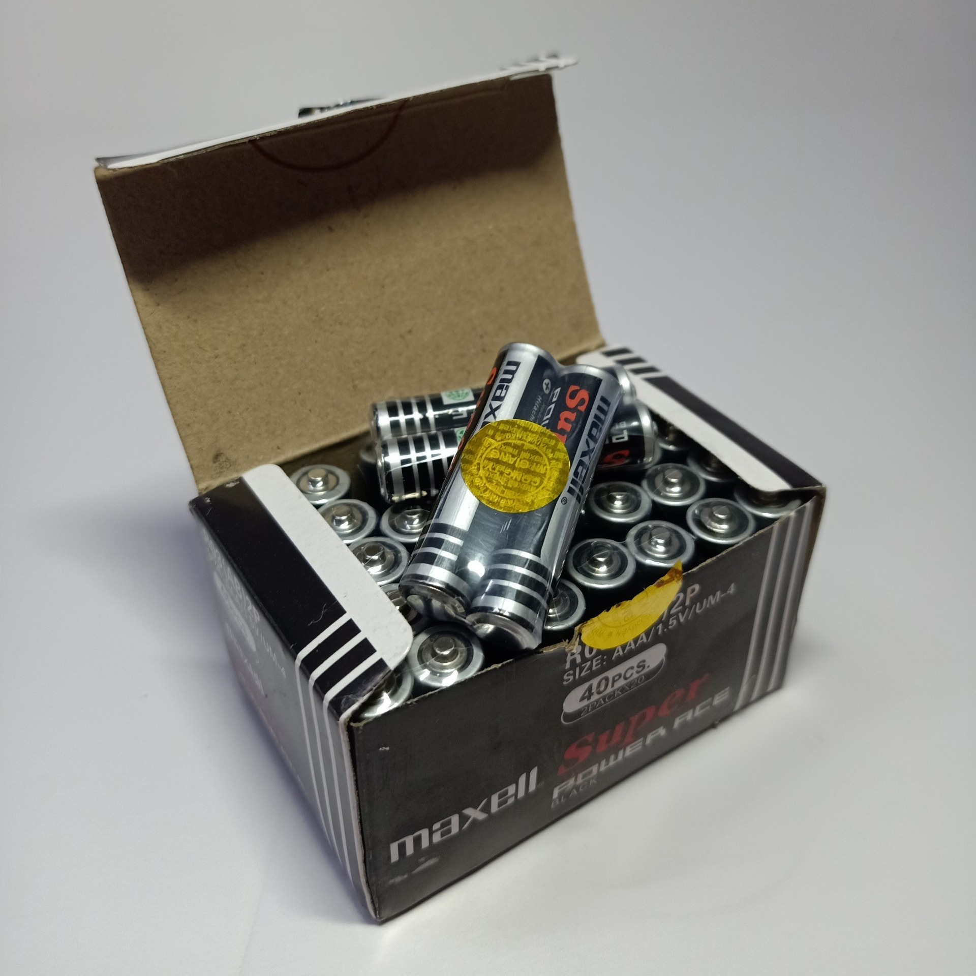 [HCM]Pin 3A Maxell Hộp 40 Viên