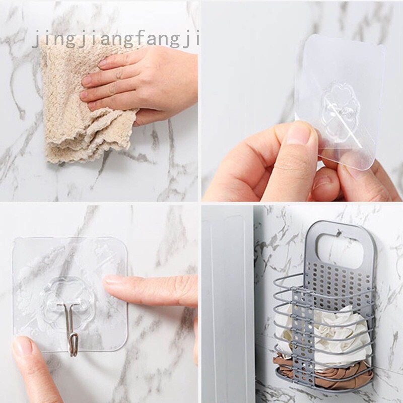 Giỏ đựng đồ, quần áo gấp gọn treo tường