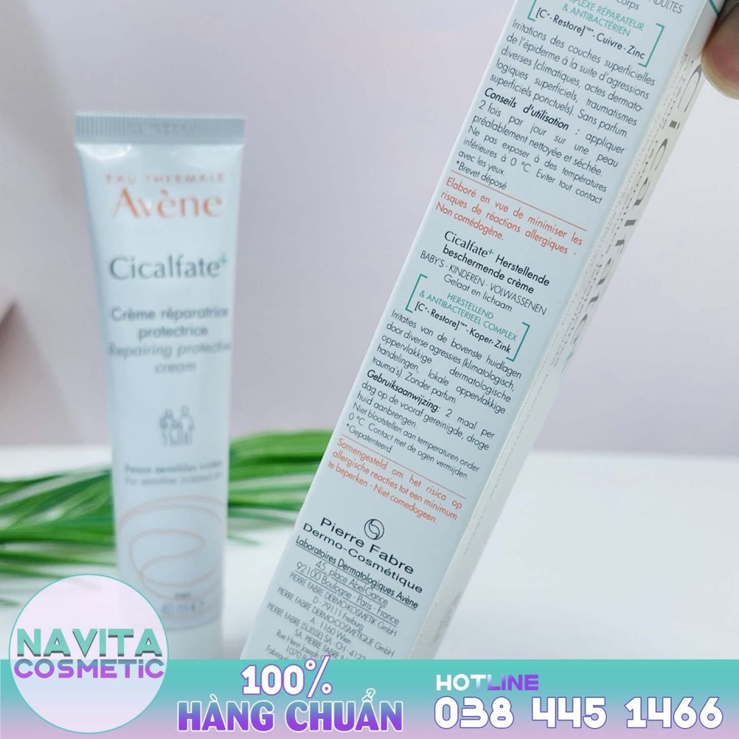 Kem Phục hồi, dưỡng ẩm Avene Cicalfate của Pháp (40ml)