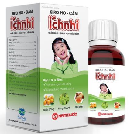 SIRO HO CẢM ÍCH NHI - CHAI 90ml