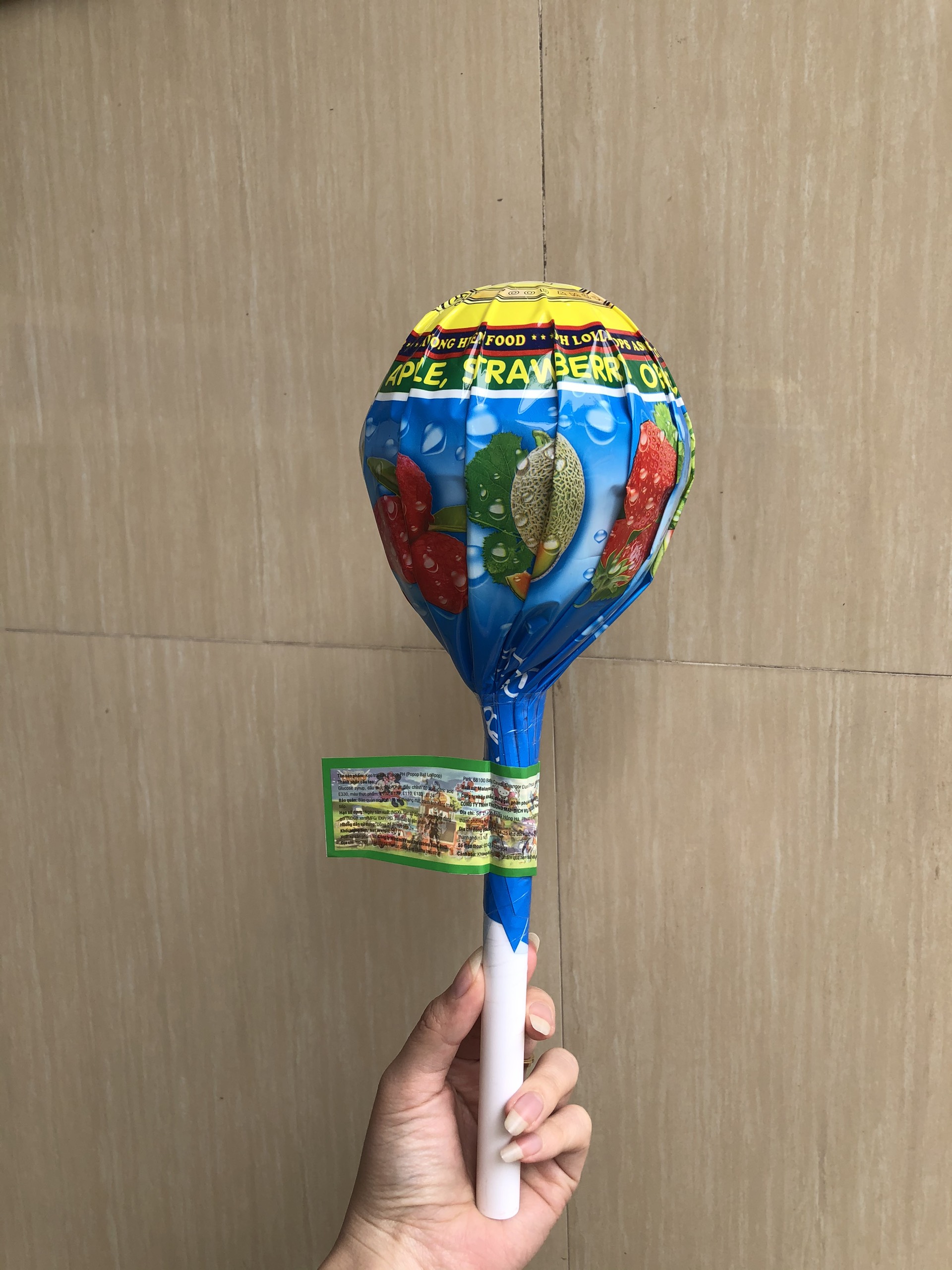 [Kẹo đồ chơi trẻ em ] Kẹo mút khổng lồ 150g