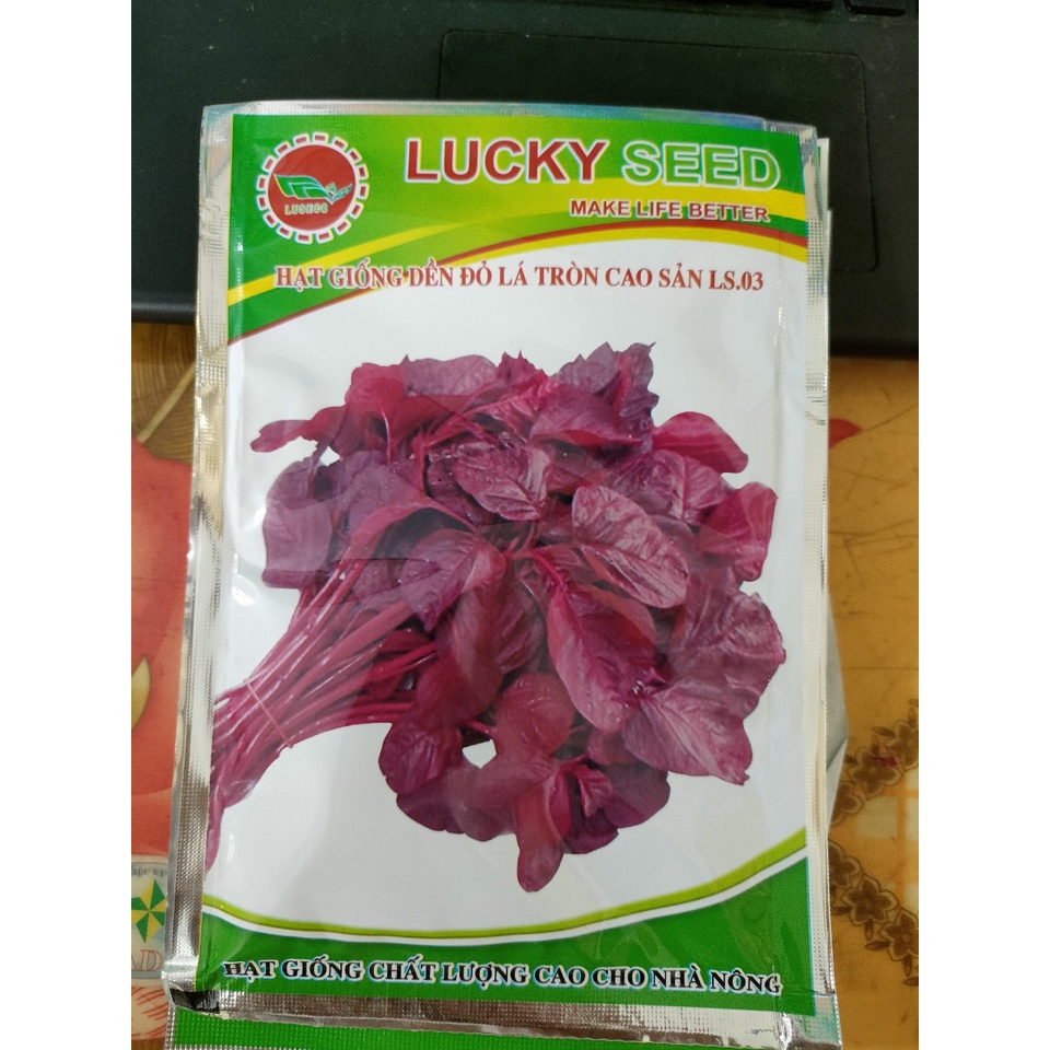 Hạt giống rau dền đỏ