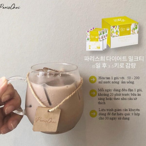 Trà sữa giảm cân Diet Milk Tea Paris Choi