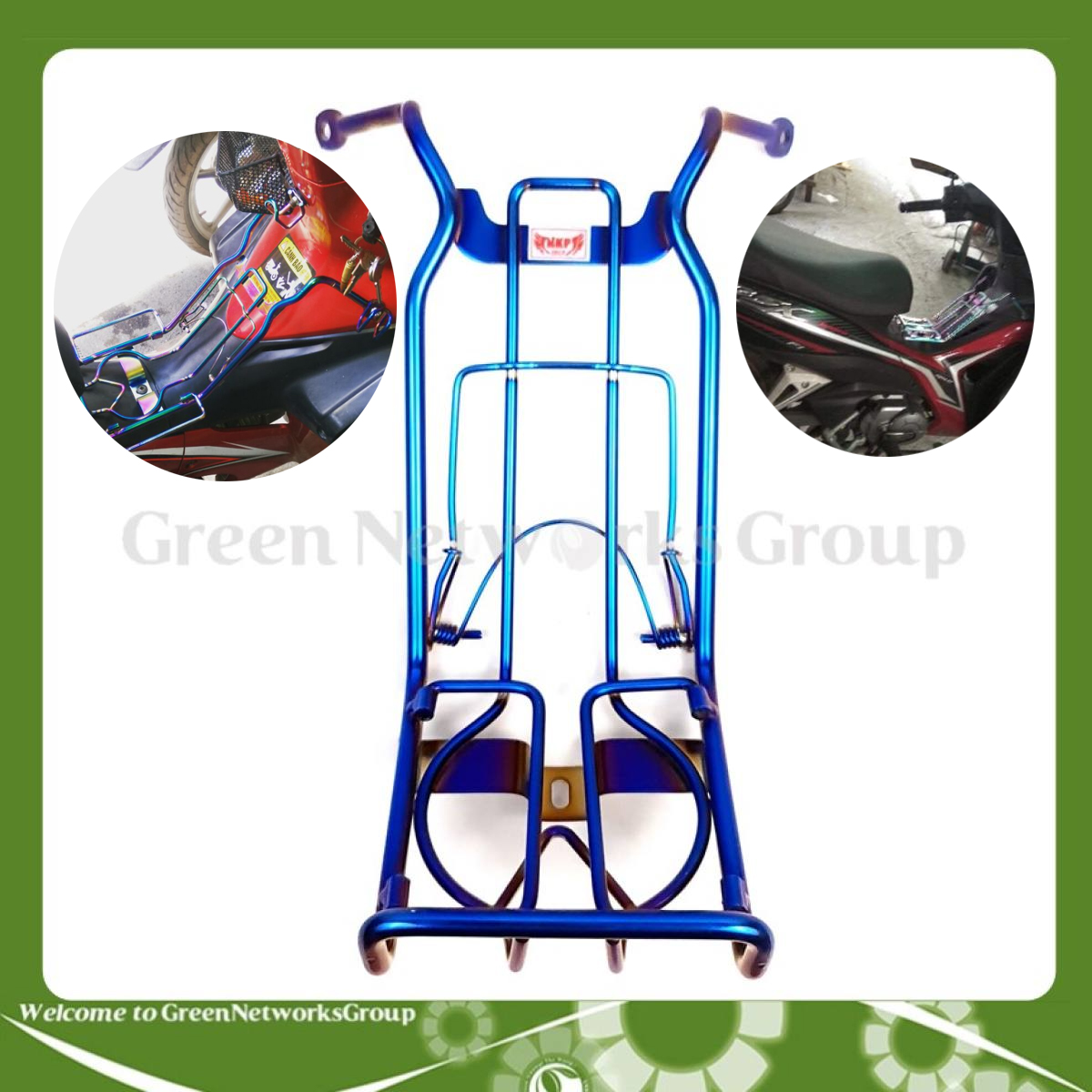 Baga giữa titan 10 ly cho xe Wave RSX Fi Greennetworks