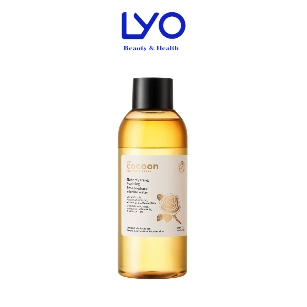 Nước tẩy trang hoa hồng cocoon 310ml