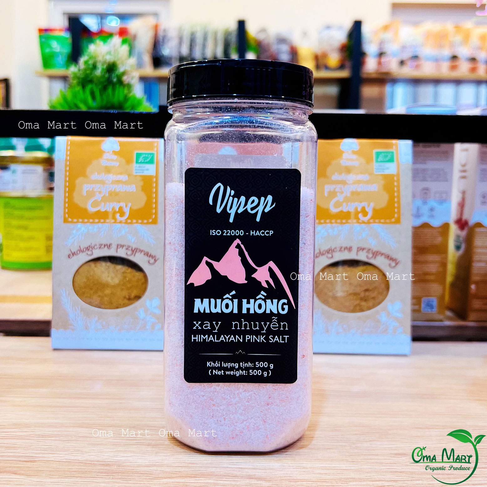 Pink Salt Himalayan form smooth vipep 500g