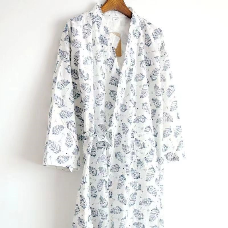 Áo Choàng Ngủ Kiểu kimono Nhật Bản Cho Nam