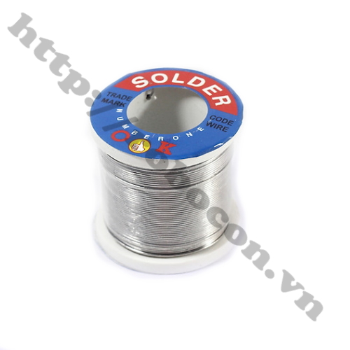 THIẾC HÀN, CHÌ HÀN SOLDER OK 0.8MM CUỘN TO 100G