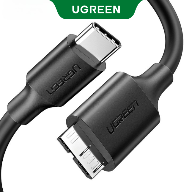 UGREEN  USB Type C to Micro USB 3.0Fast Data Transfer & Charge Sync Compatible with Western Seagate Toshiba Canvio Galaxy S5 Note 3 and More