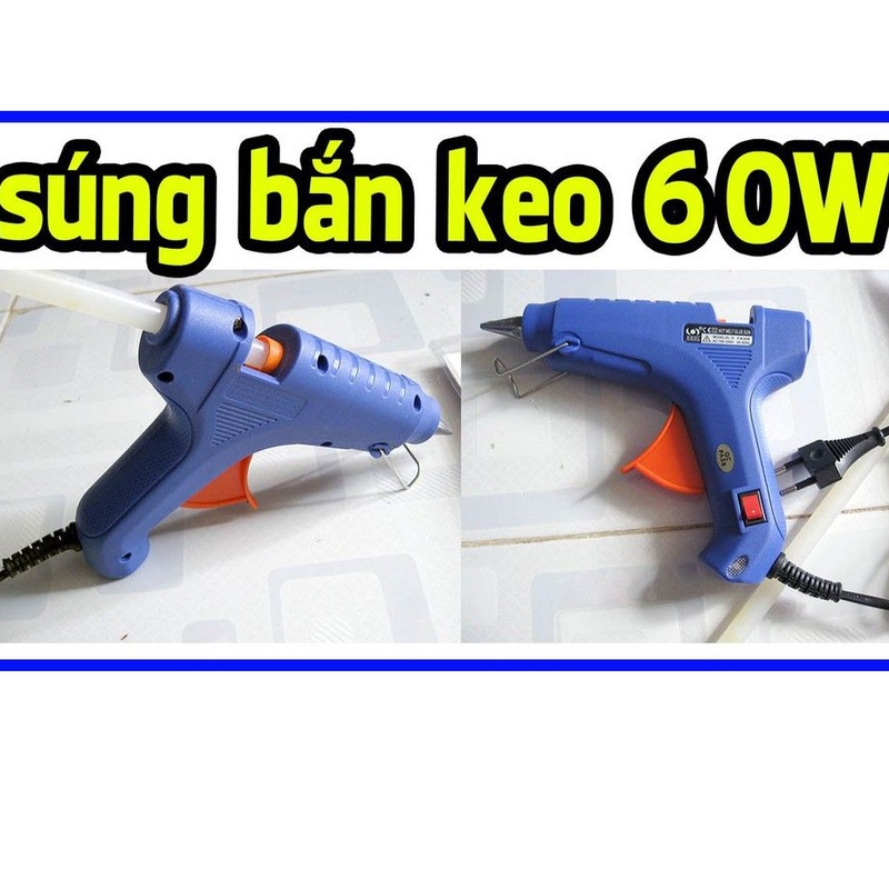 Dụng Cụ Bắ.n Keo Silicon Loại Lớn Tiện Lợi Nguồn Điện 80W 220V