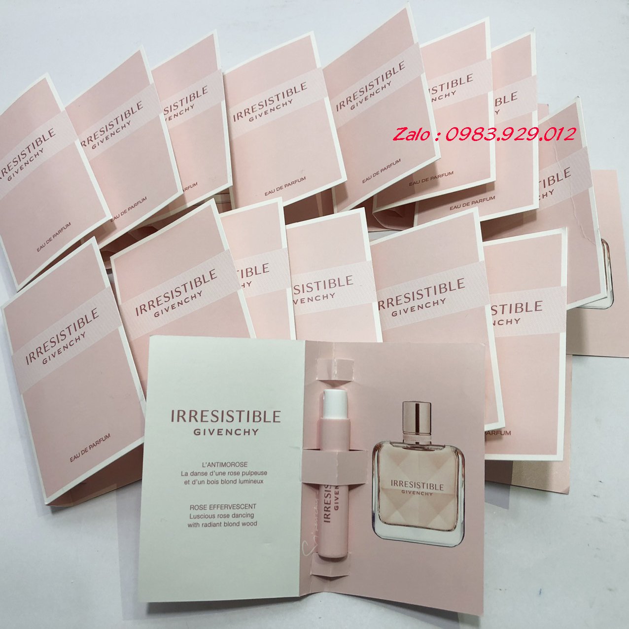 Mẫu thử Vial nước hoa Givenchy các mùi