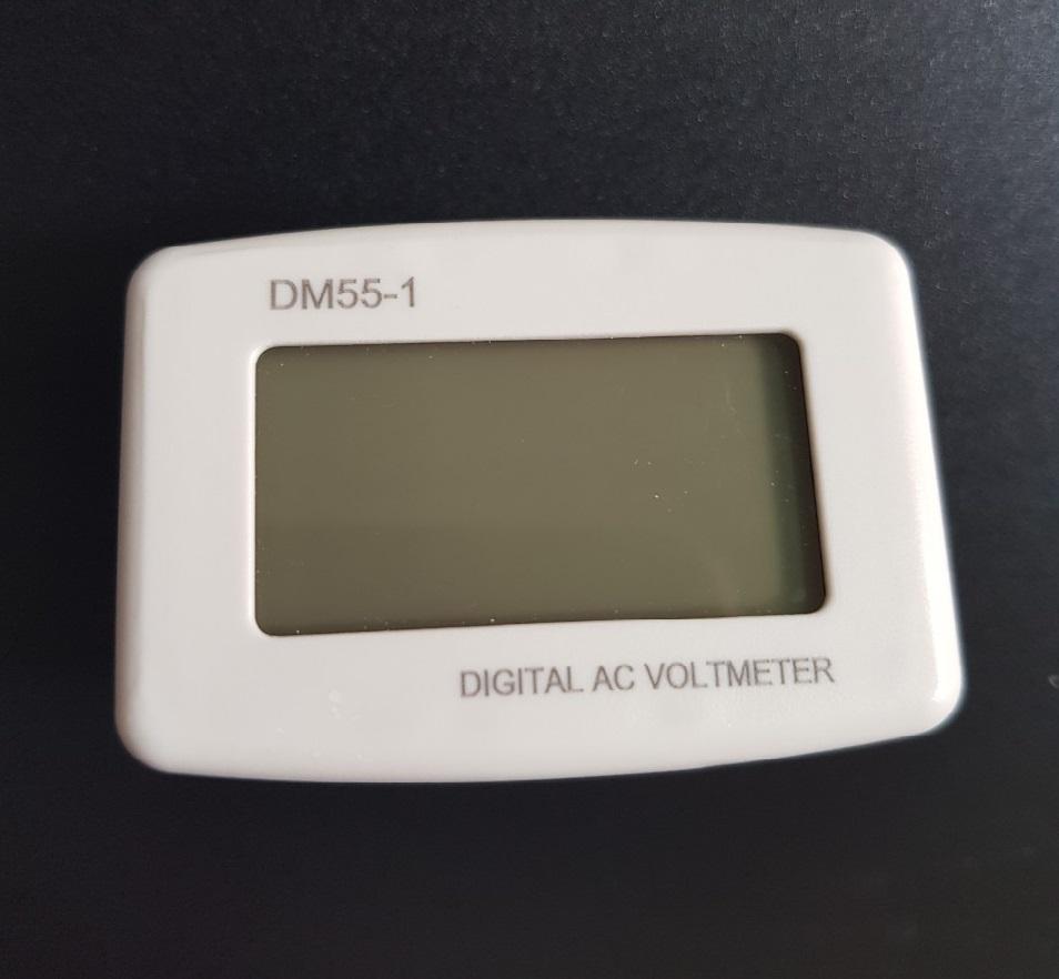 Đồng hồ số điện tử đo điện áp audio Model .DM55-1