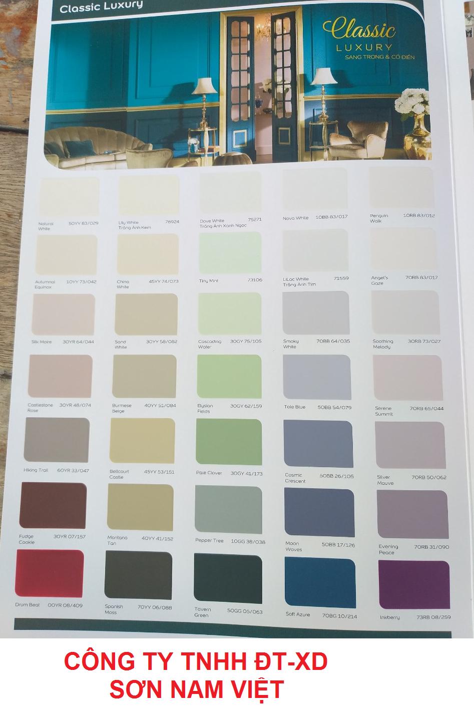 SƠN NỘI THẤT CAO CẤP DULUX 5 IN 1