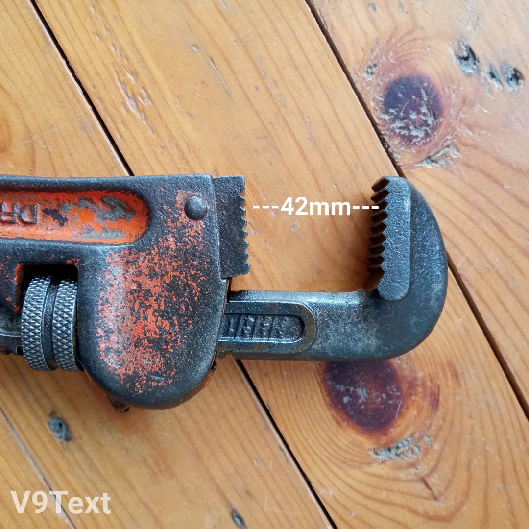 Mỏ lếch răng Mitsubishi 350MM-  Heavy Duty 250MM - 150 MM - hàng Bãi Nhật