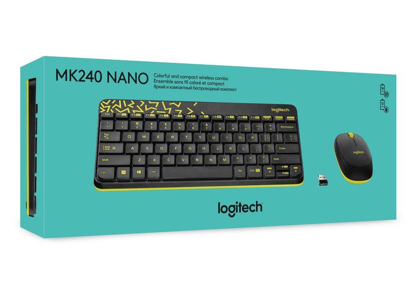 Bàn Phím Chuột Logitech Mk240