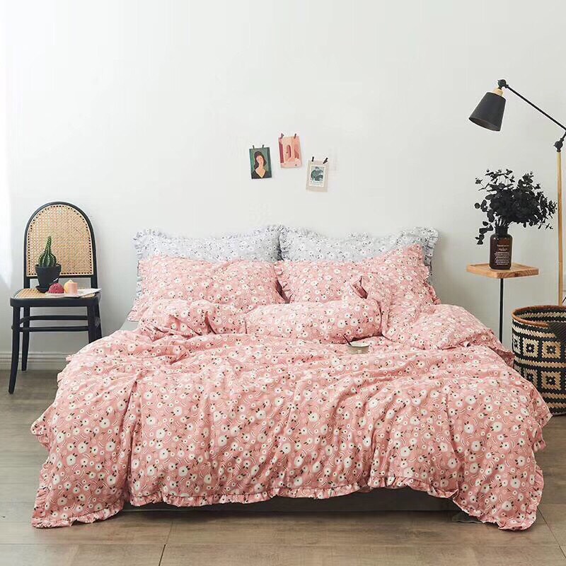 SET 4 MÓN CHĂN GA GỐI ĐŨI SILK MỀM, MỊN - ĐŨI LỤA HÀNG CAO CẤP