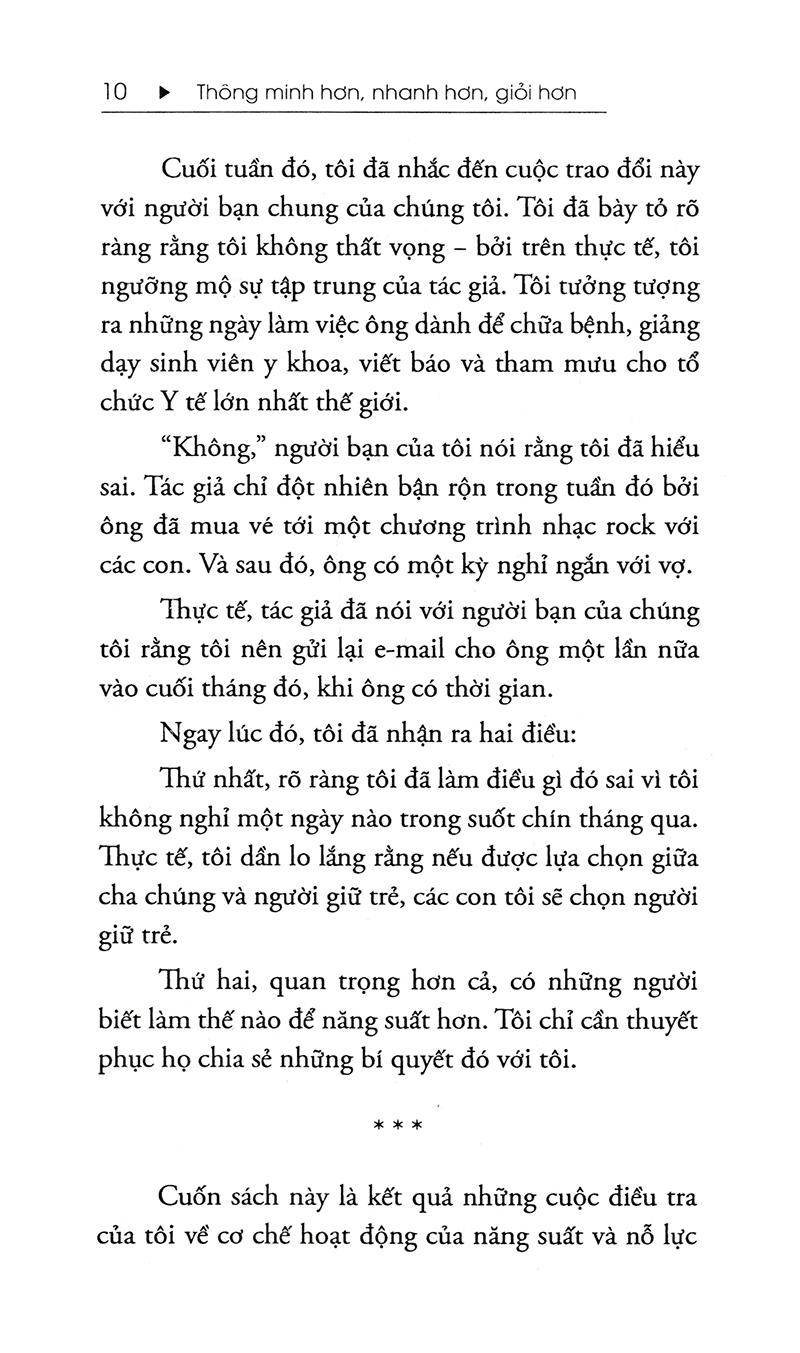 Sách - Thông minh hơn, nhanh hơn, giỏi hơn