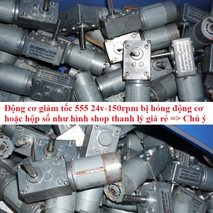 Động cơ giảm tốc cỡ trung Motor 550, 775