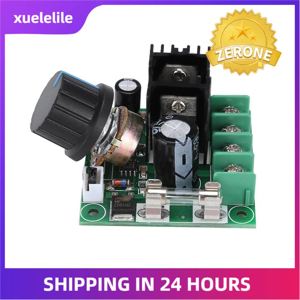 9V-50V 10A PWM DC Motor Governor High Power Stepless Variable Speed Controller