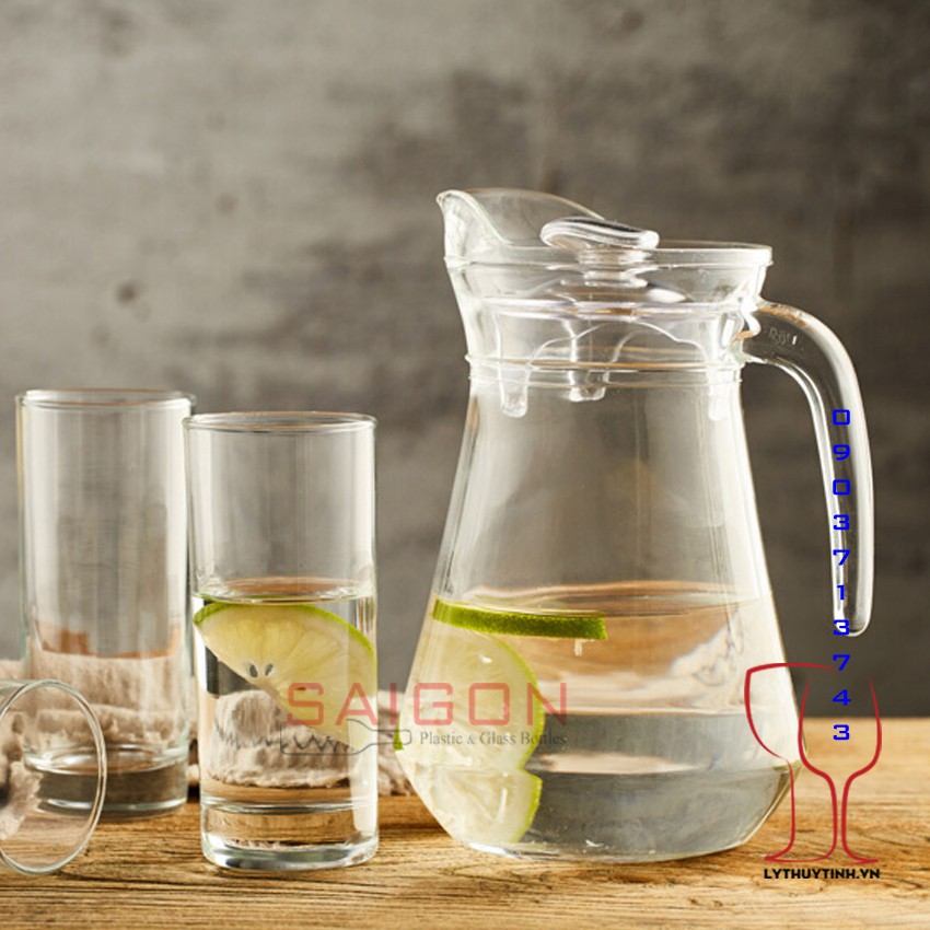 Bình Thủy Tinh 1300ml | Thủy Tinh Cao Cấp