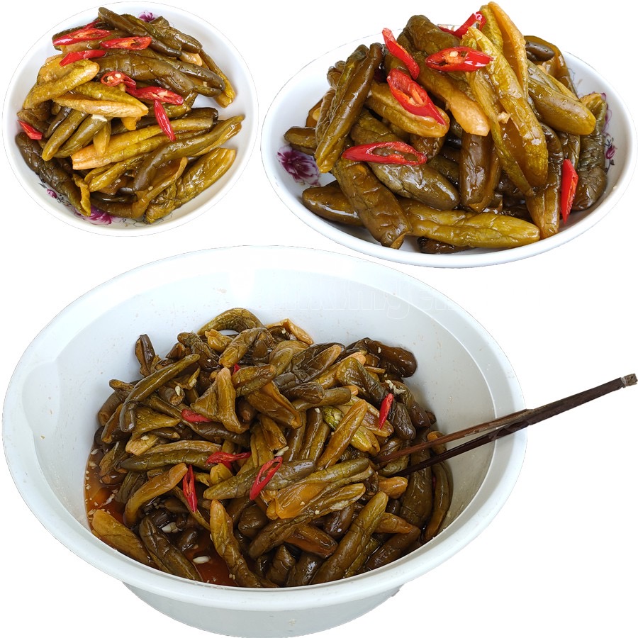 Mắm dưa leo nụ chưa trộn 500gr