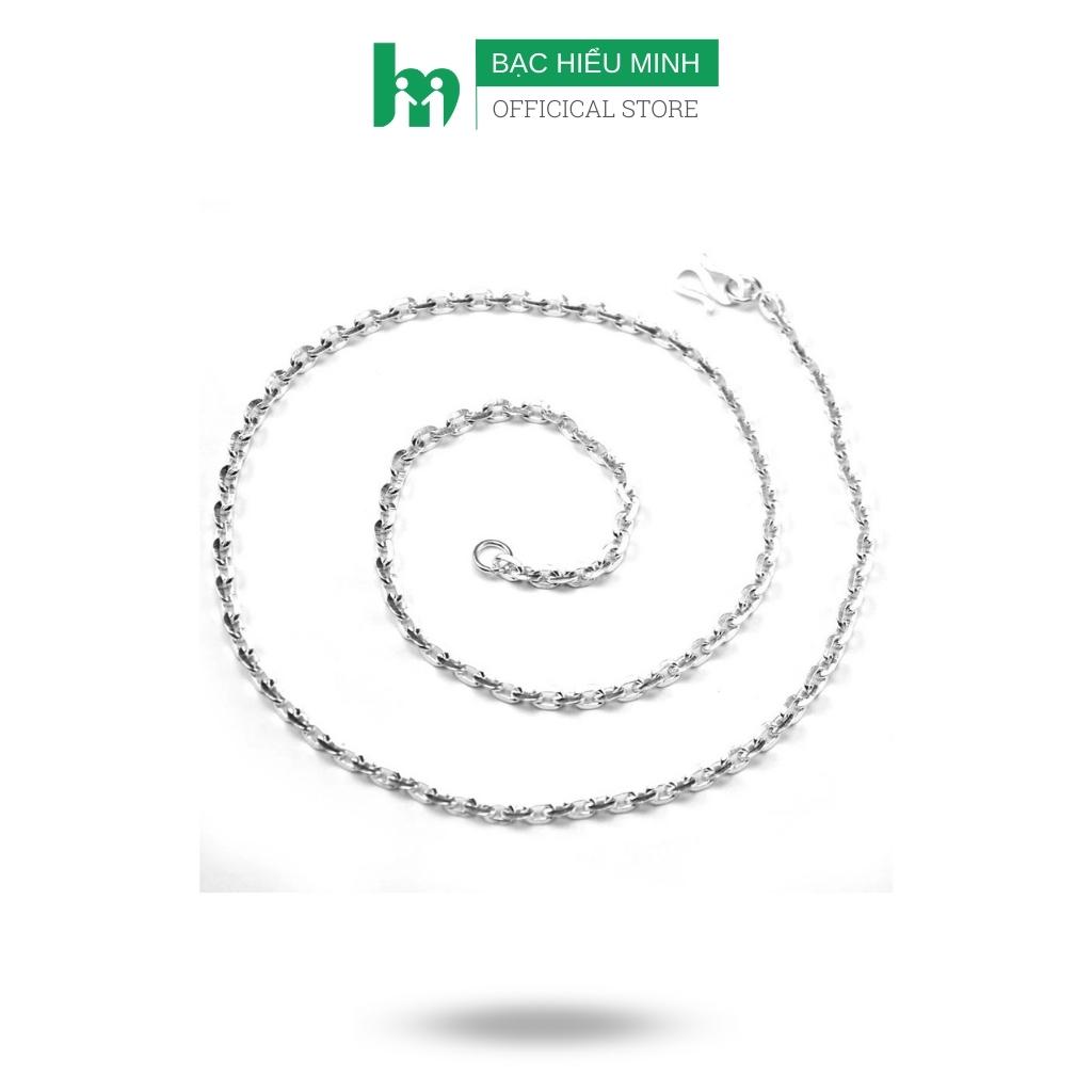 Dây chuyền bạc nam 5 chỉ bạc hiểu minh dbn007s
