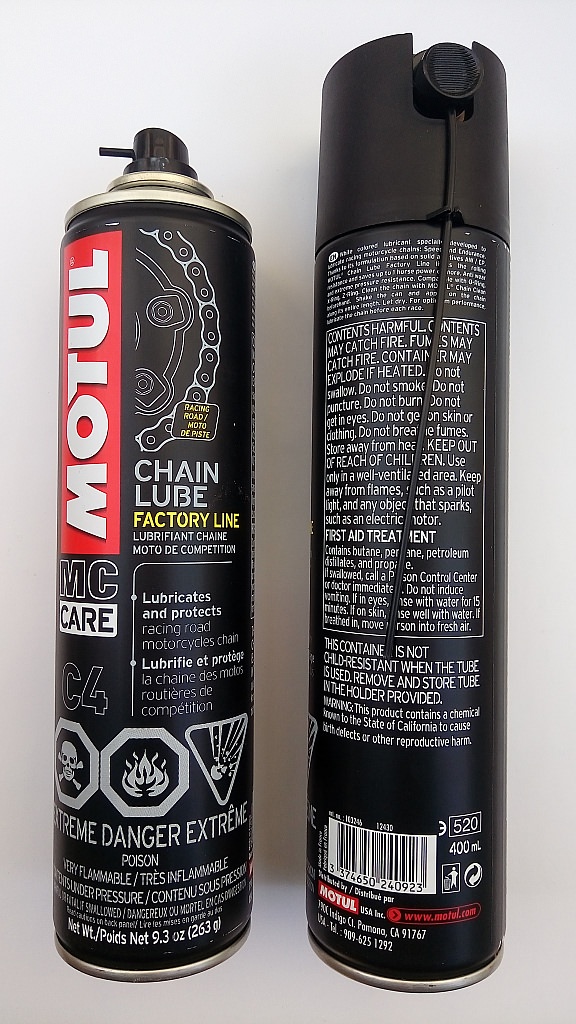 XỊT SÊN XE MÔ TÔ, XE MÁY MOTUL C4, 400ml